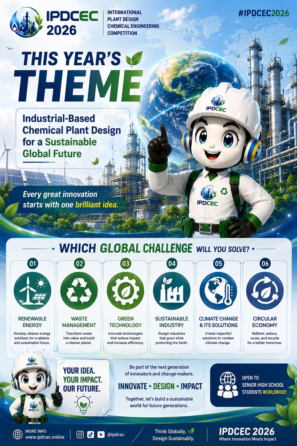 Official IPDCEC 2026 theme flyer